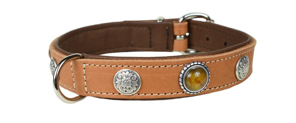 Hundehalsband leder schmuckhalsband 