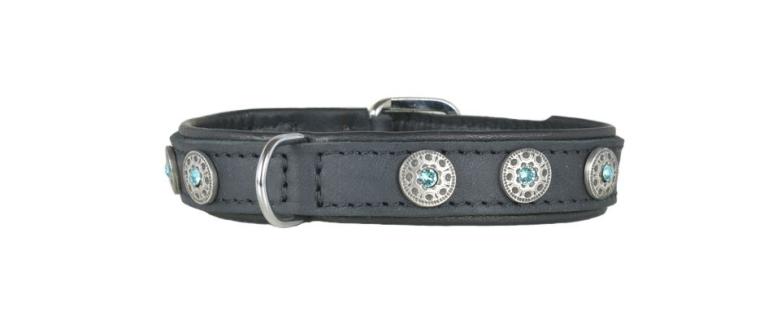 Hundehalsband leder schmuckhalsband 