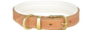 Hundehalsband leder 