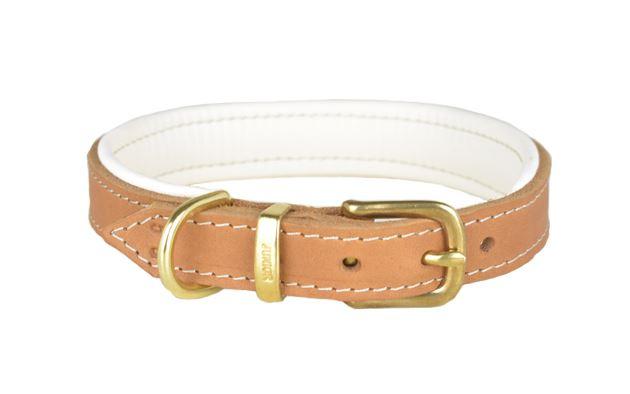 Hundehalsband leder 